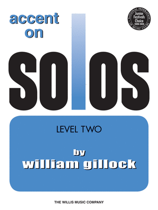 Book cover for Accent on Solos Book 2