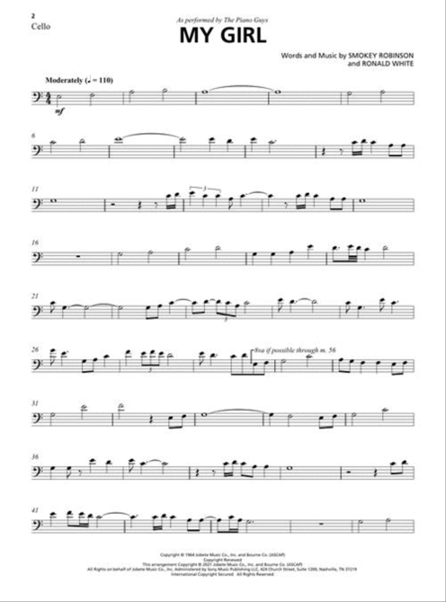 The Piano Guys – Chill Cello scores gallery preview page 7