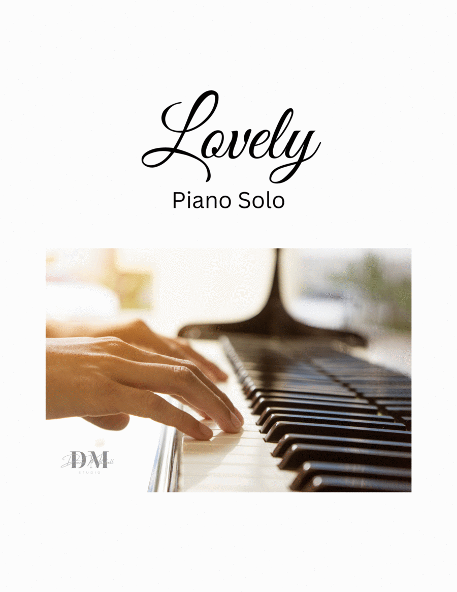 Lovely Piano Solo scores gallery preview page 1