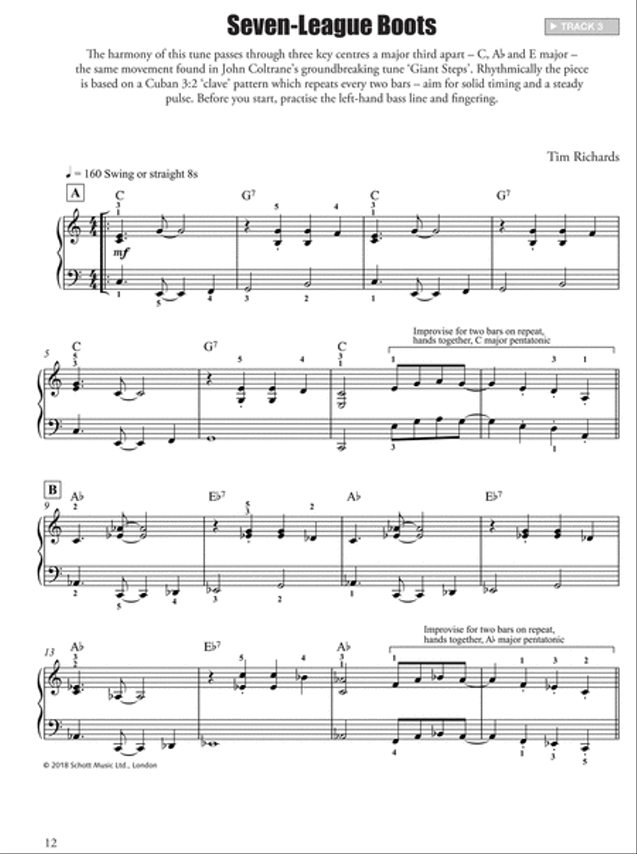 Jazz, Latin and Modern Collection Piano Solo scores gallery preview page 9