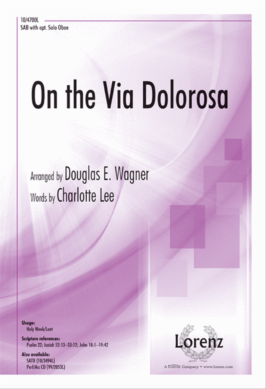 On the Via Dolorosa 3-Part scores gallery preview page 1