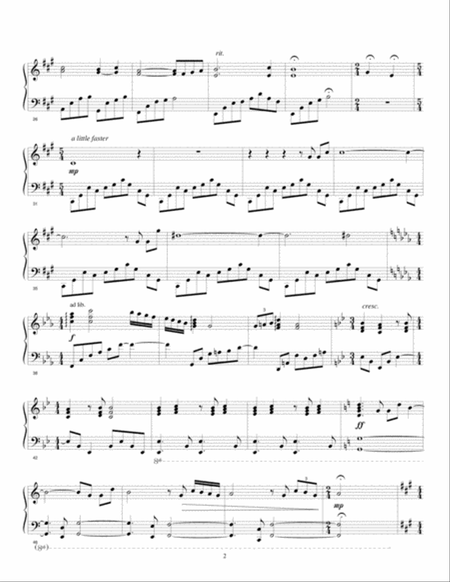 A Dreamers Poem Piano Solo scores gallery preview page 2