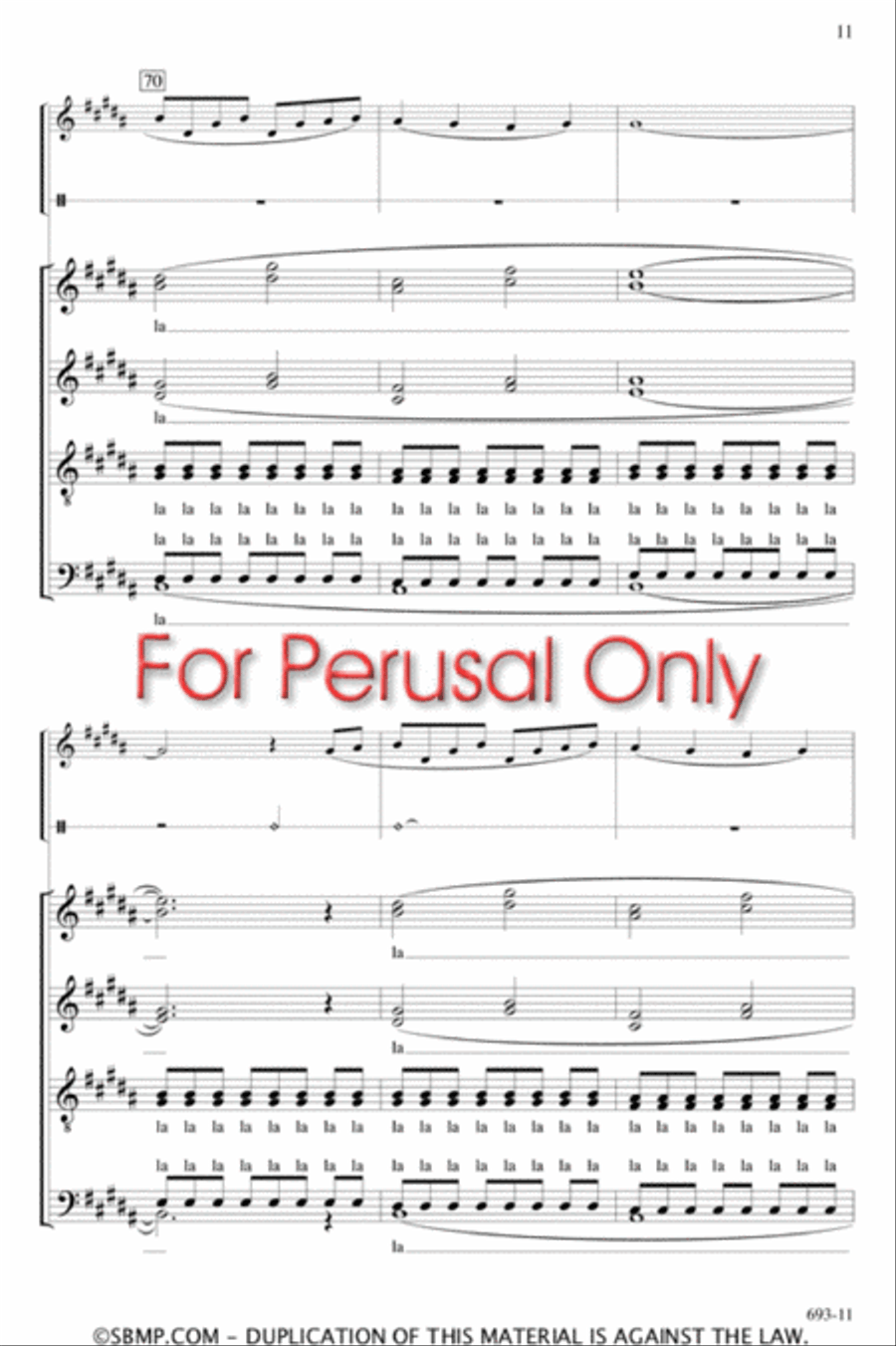 when god decided to invent - SATB Octavo 4-Part scores gallery preview page 11