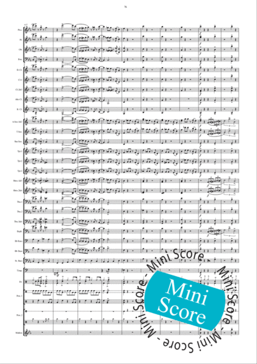 Car Concert Band scores gallery preview page 80