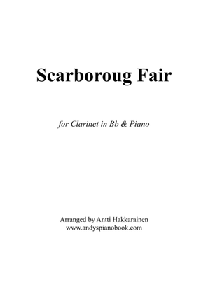 Book cover for Scarborough Fair - Clarinet & Piano