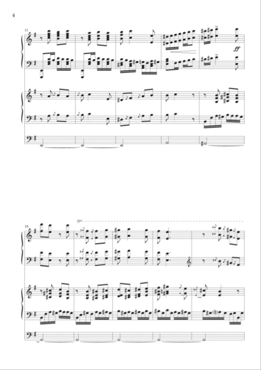 Sinfonia, Op. 42 Organ scores gallery preview page 3