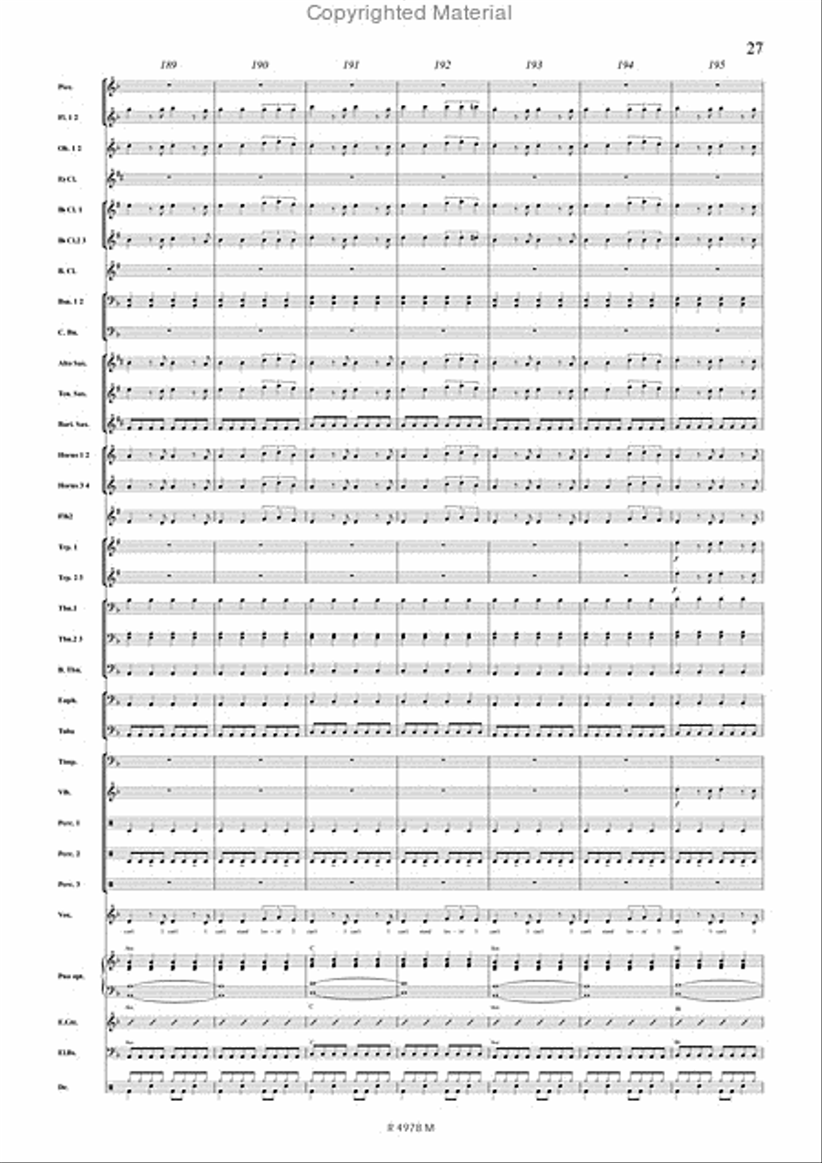 Police Concert Band scores gallery preview page 13