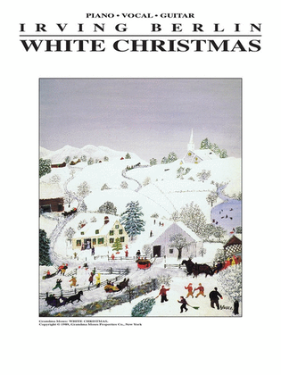 Book cover for White Christmas (Piano / Vocal / Guitar) S/S