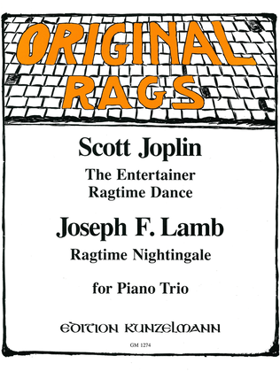 Ragtimes for piano trio