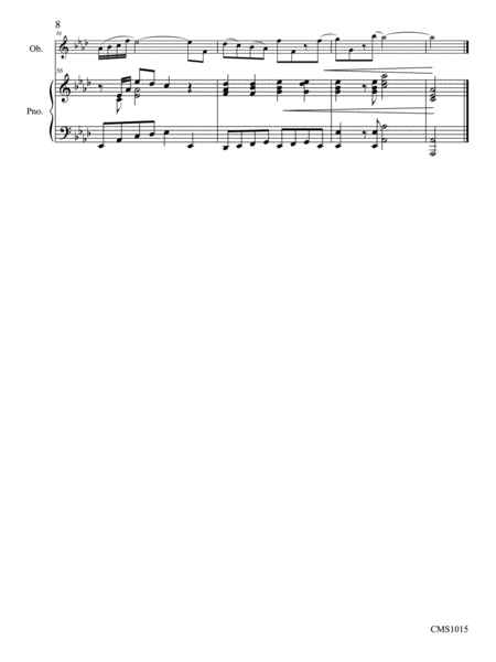 Three Pieces for Oboe and Piano image number null