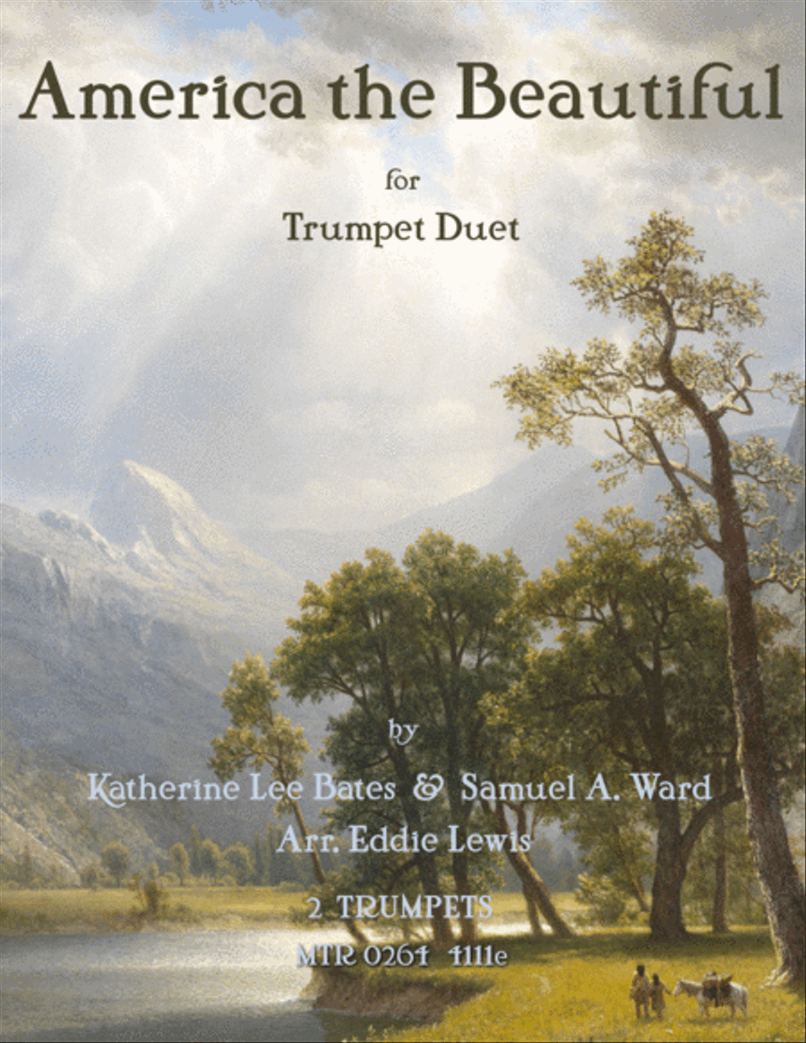 America the Beautiful Trumpet Duet Trumpet Duet scores gallery preview page 1