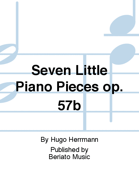 Seven Little Piano Pieces op. 57b