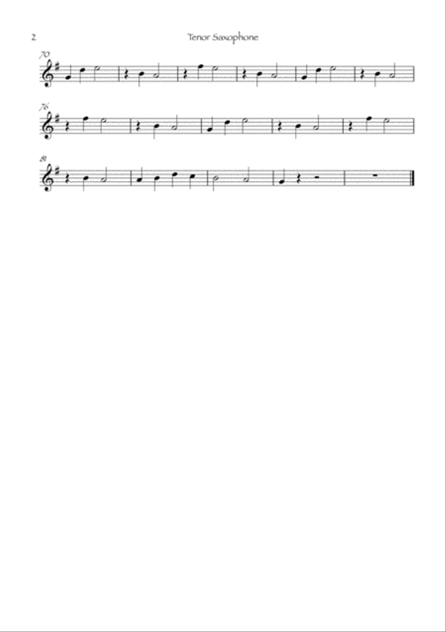 The Way You Look Tonight Woodwind Quartet scores gallery preview page 6