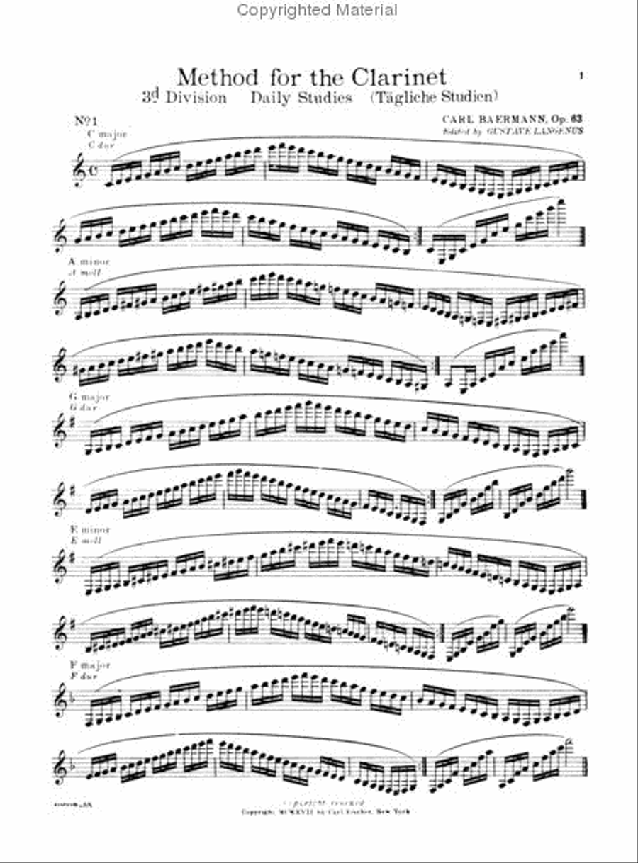Complete Method for Clarinet Clarinet scores gallery preview page 2