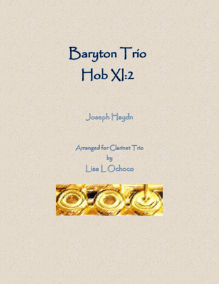 Baryton Trio, Hob XI:2 for Clarinet Trio