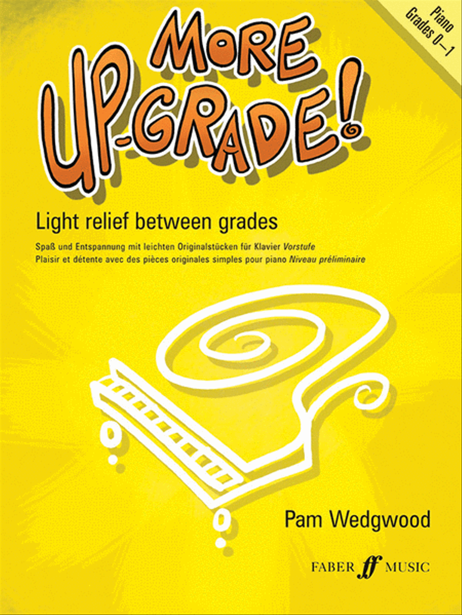 More Up-Grade! More Up-Grade! Easy Piano scores gallery preview page 1
