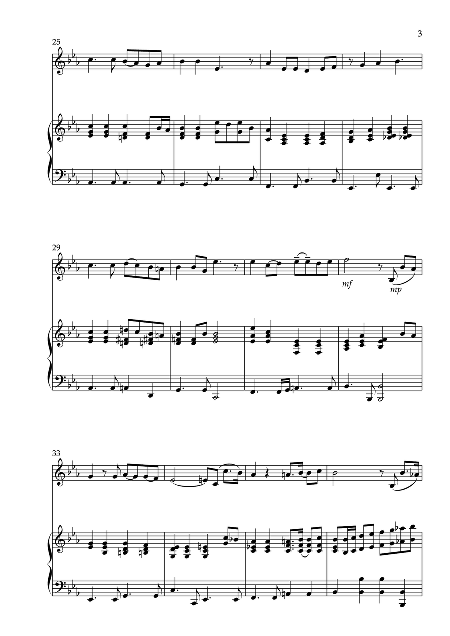 A Thousand Winds for Violin and Piano Violin Solo scores gallery preview page 3