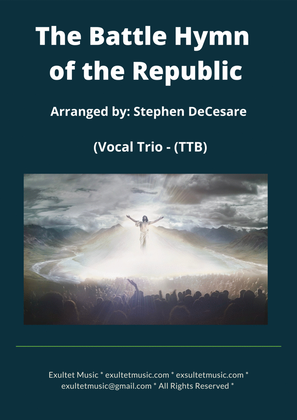 Book cover for The Battle Hymn of the Republic (Vocal Trio - (TTB)