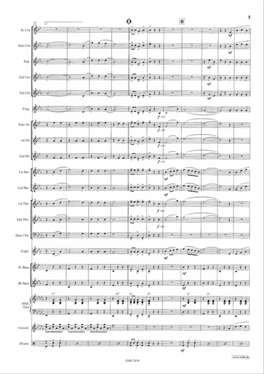 Die Perle von Tirol Brass Band scores gallery preview page 6