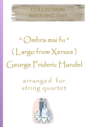 Book cover for Largo from Xerxes "Ombra mai fu"