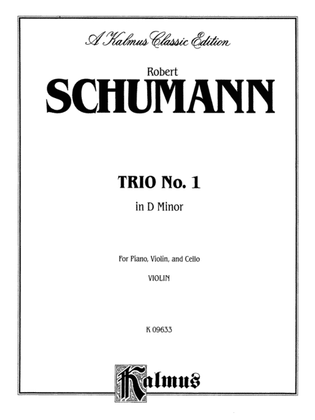 Book cover for Schumann: Trio No. 1 in D Minor, Op. 53