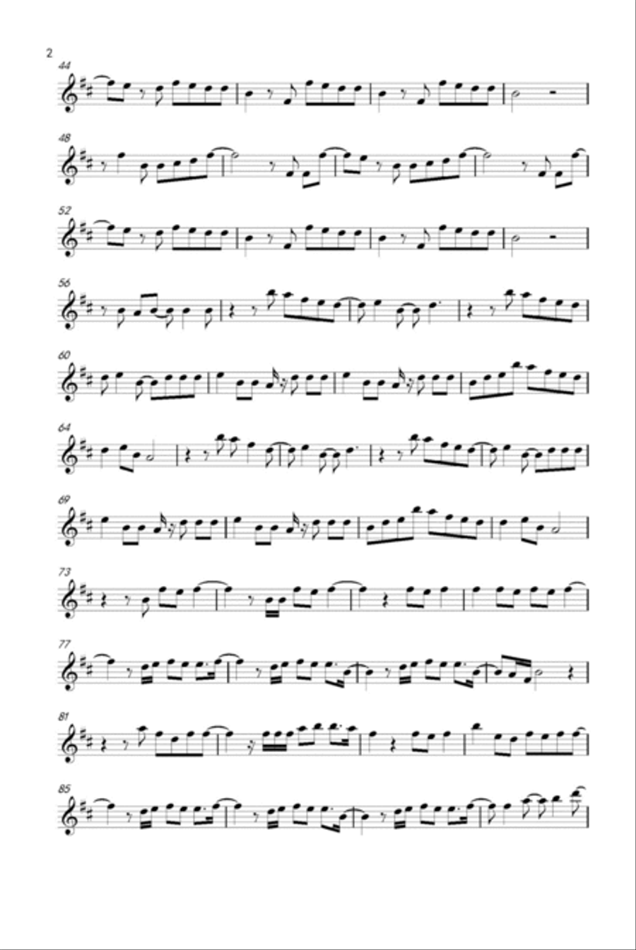 Moves Like Jagger Moves Like Jagger Piano Solo scores gallery preview page 2