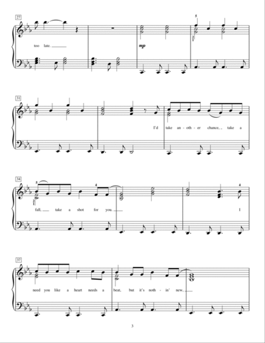 Apologize Piano Method scores gallery preview page 3