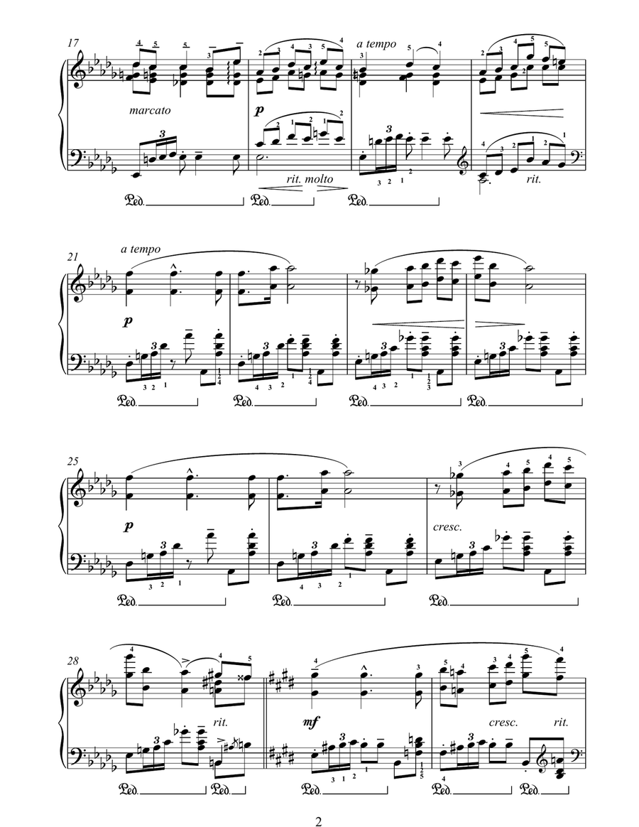 Serenata Espanola Serenata Espanola Piano Solo scores gallery preview page 2