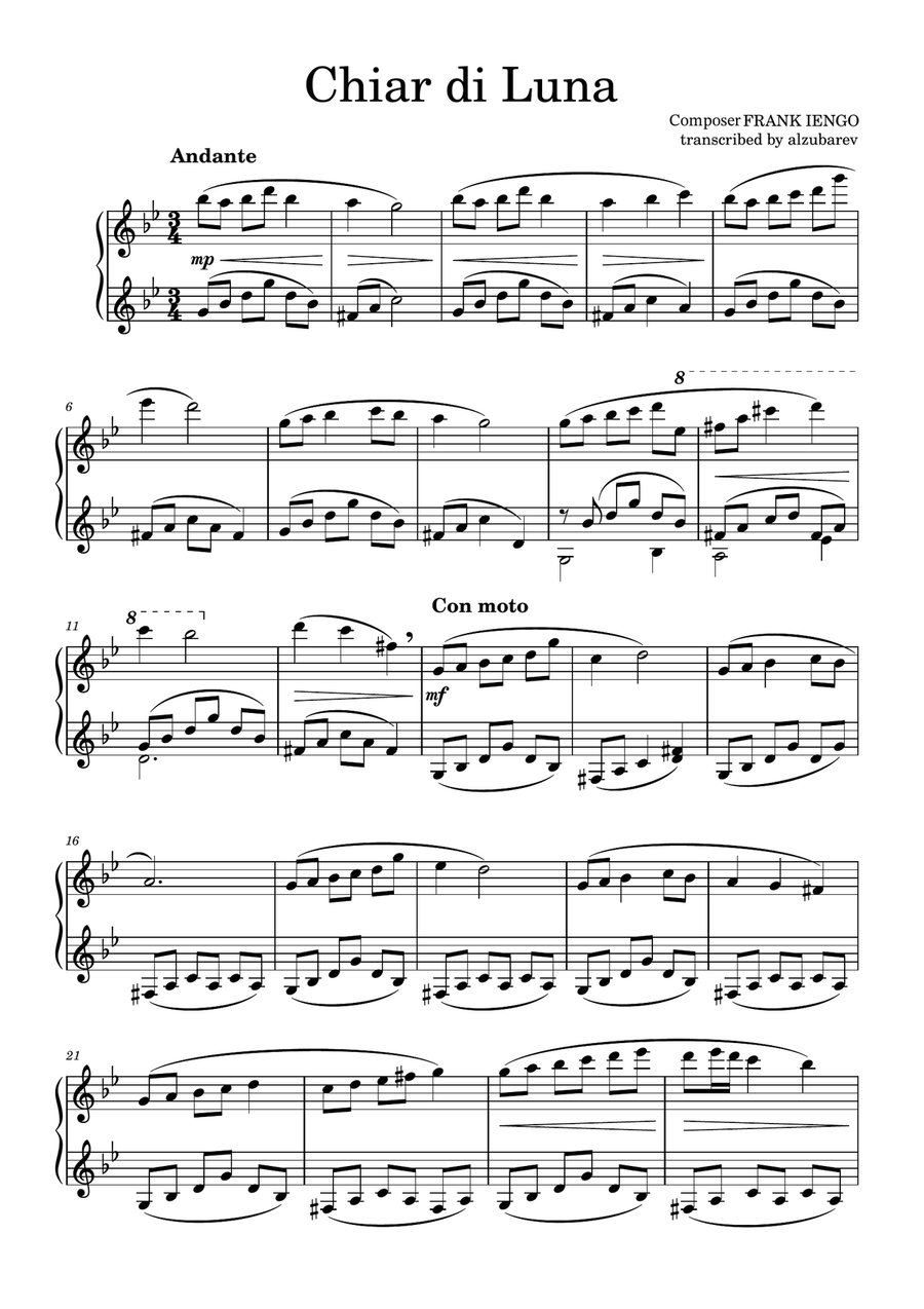 Luna piano outlet