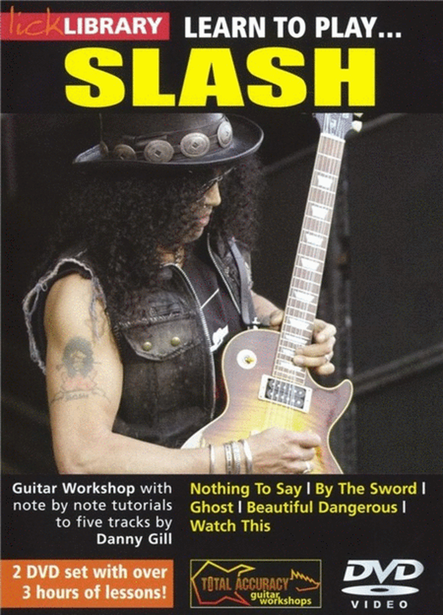 Learn To Play Slash 2Dvds