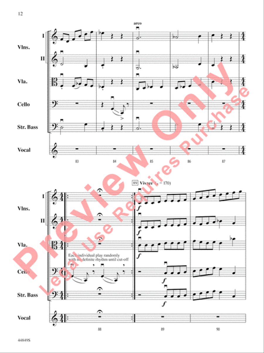 The Sound of a Sound String Orchestra scores gallery preview page 13