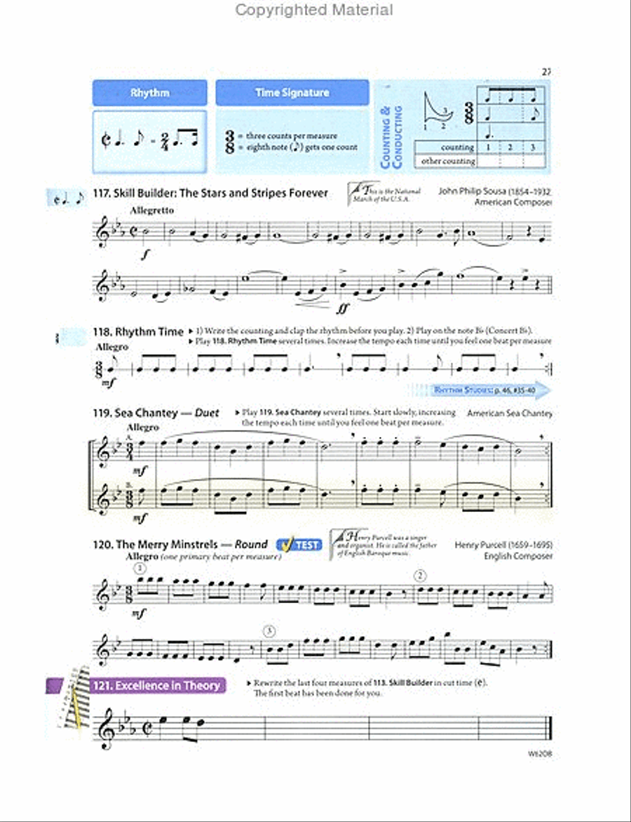 Tradition of Excellence Book 2 - Oboe Concert Band Methods scores gallery preview page 6