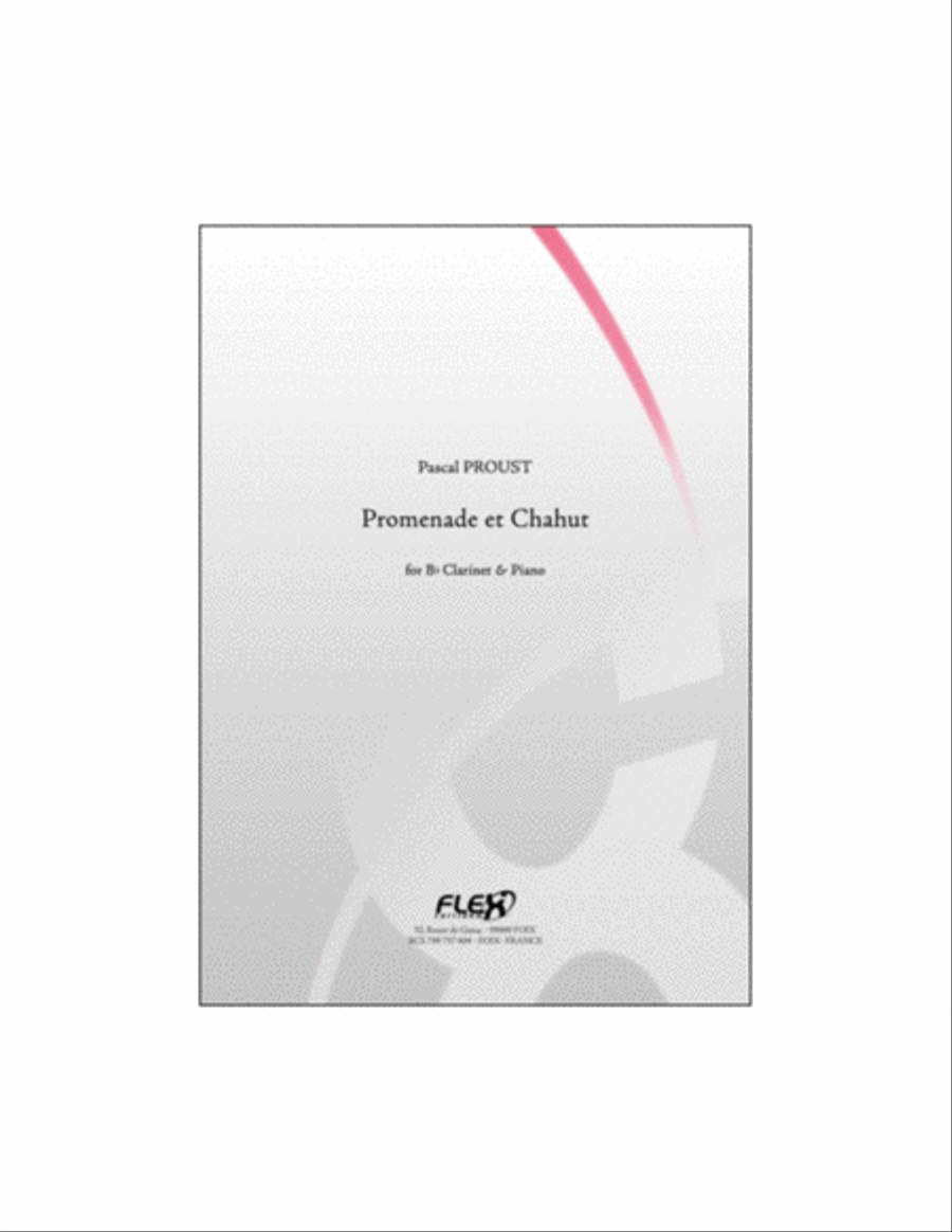 Promenade et Chahut B-Flat Clarinet scores gallery preview page 1