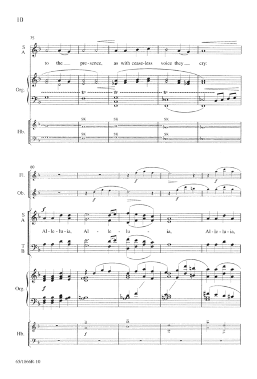 How Sweet the Sound 4-Part scores gallery preview page 12