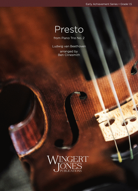 Presto from Piano Trio No. 2