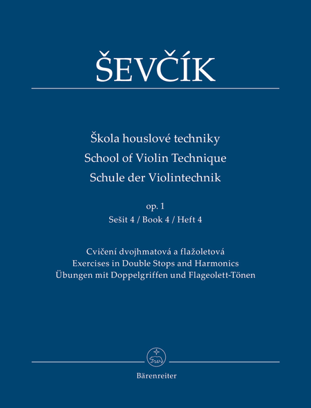 School of Violin Technique op. 1 (Book 4)