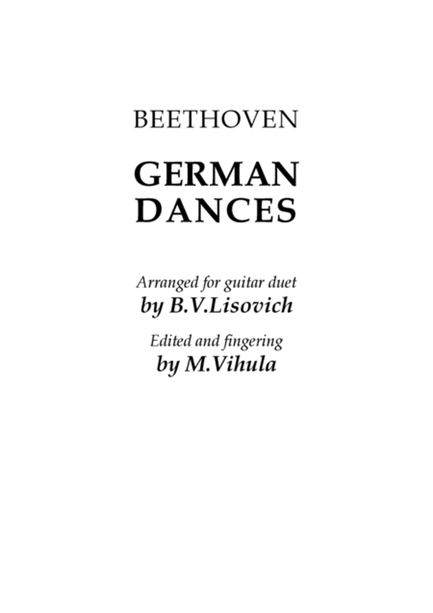 Beethoven: 12 German Dances