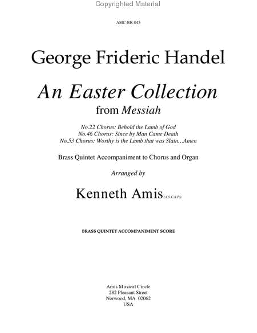 An Easter Collection from MESSIAH Brass Quintet scores gallery preview page 3