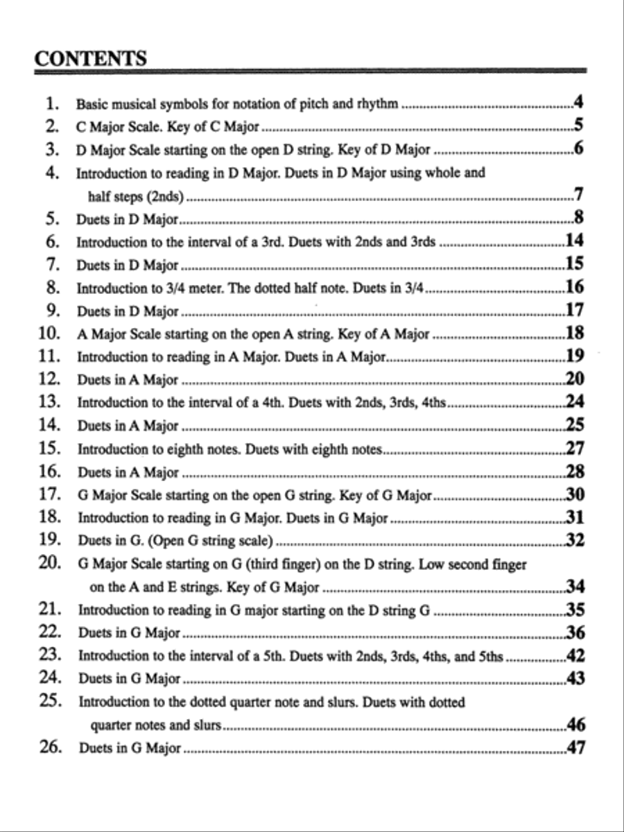 Adventures in Music Reading for Violin, Book 1 Violin Solo scores gallery preview page 2