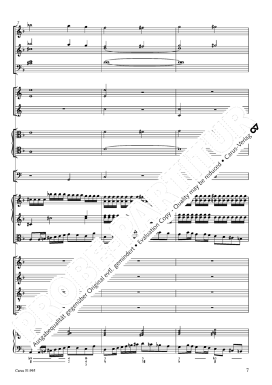 Insanae et vanae curae 4-Part scores gallery preview page 8