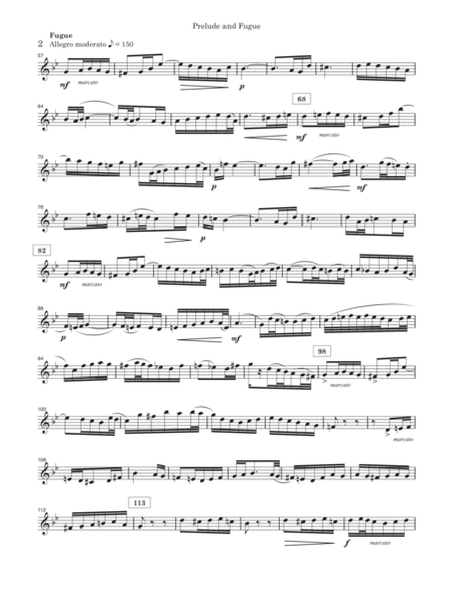 Prelude and Fugue for brass trio image number null