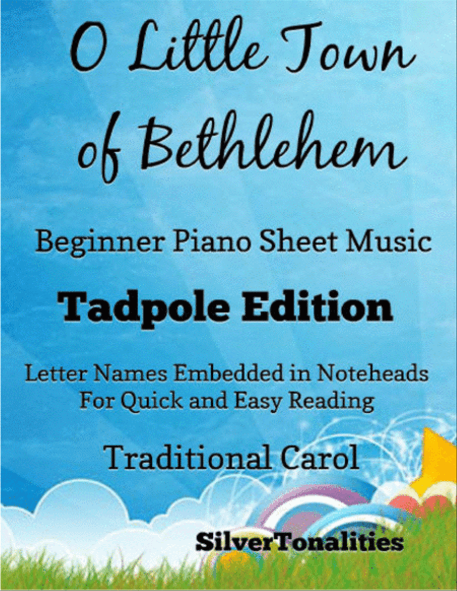 O Little Town of Bethlehem Beginner Piano Sheet Music 2nd Edition O Little Town of Bethlehem Beginner Piano Sheet Music 2nd Edition Easy Piano scores gallery preview page 1