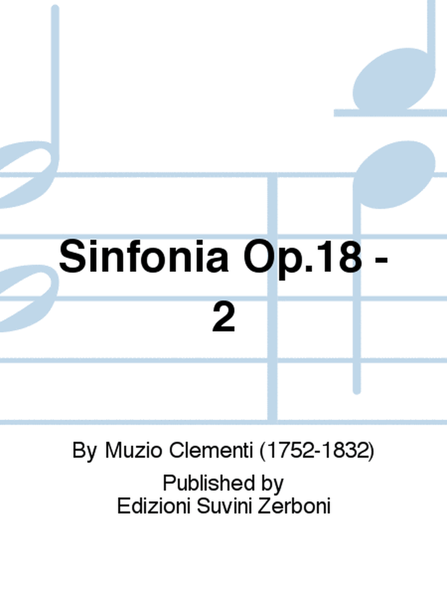 Sinfonia Op.18 - 2