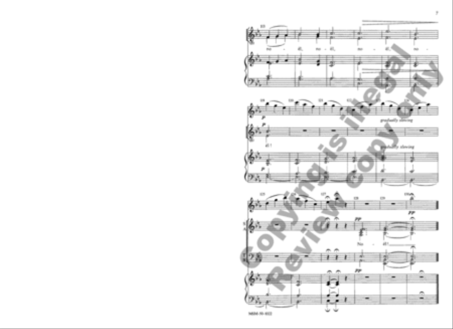 Noël, Noël 4-Part scores gallery preview page 7