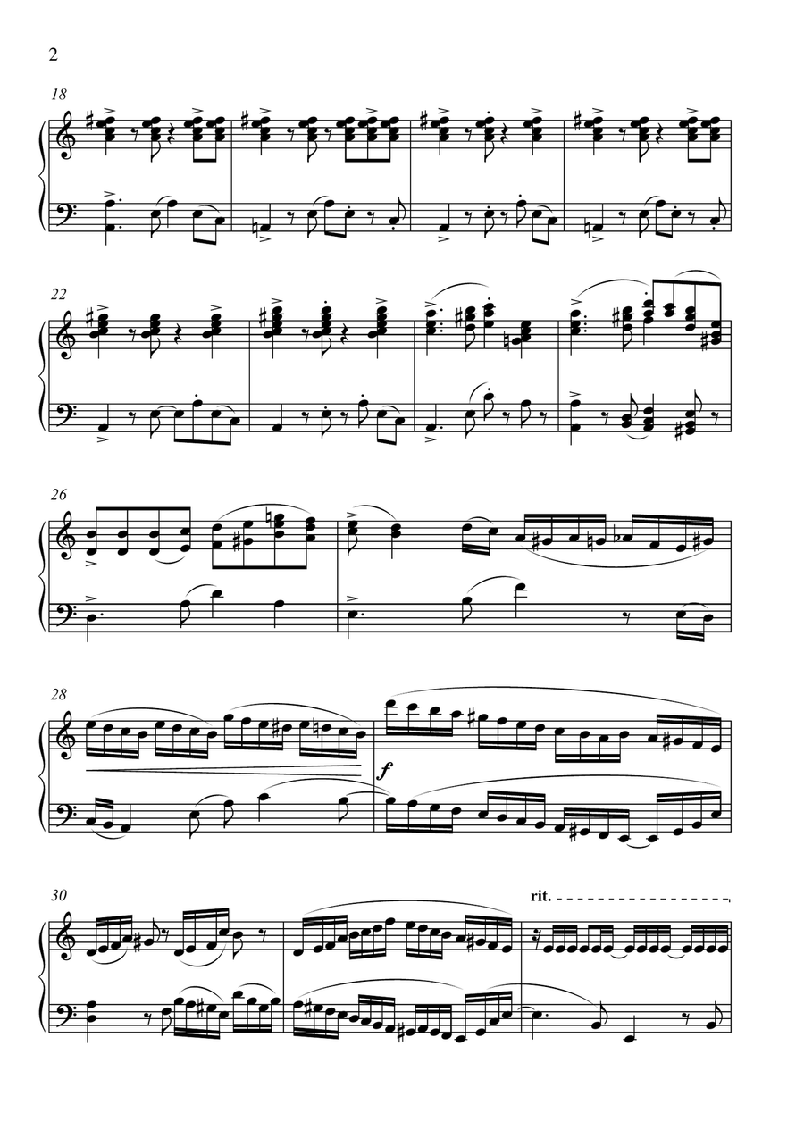 Tango Elena Piano Solo scores gallery preview page 4