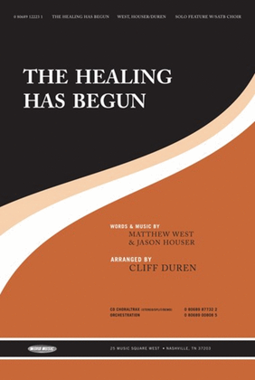 Book cover for The Healing Has Begun - CD ChoralTrax
