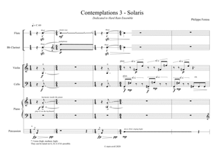 Contemplations 3 - Solaris