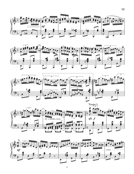 Starry-Eyed Rag for Solo Piano image number null