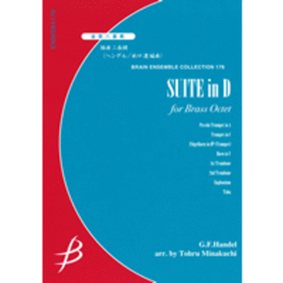 Book cover for Suite in D for Brass Octet