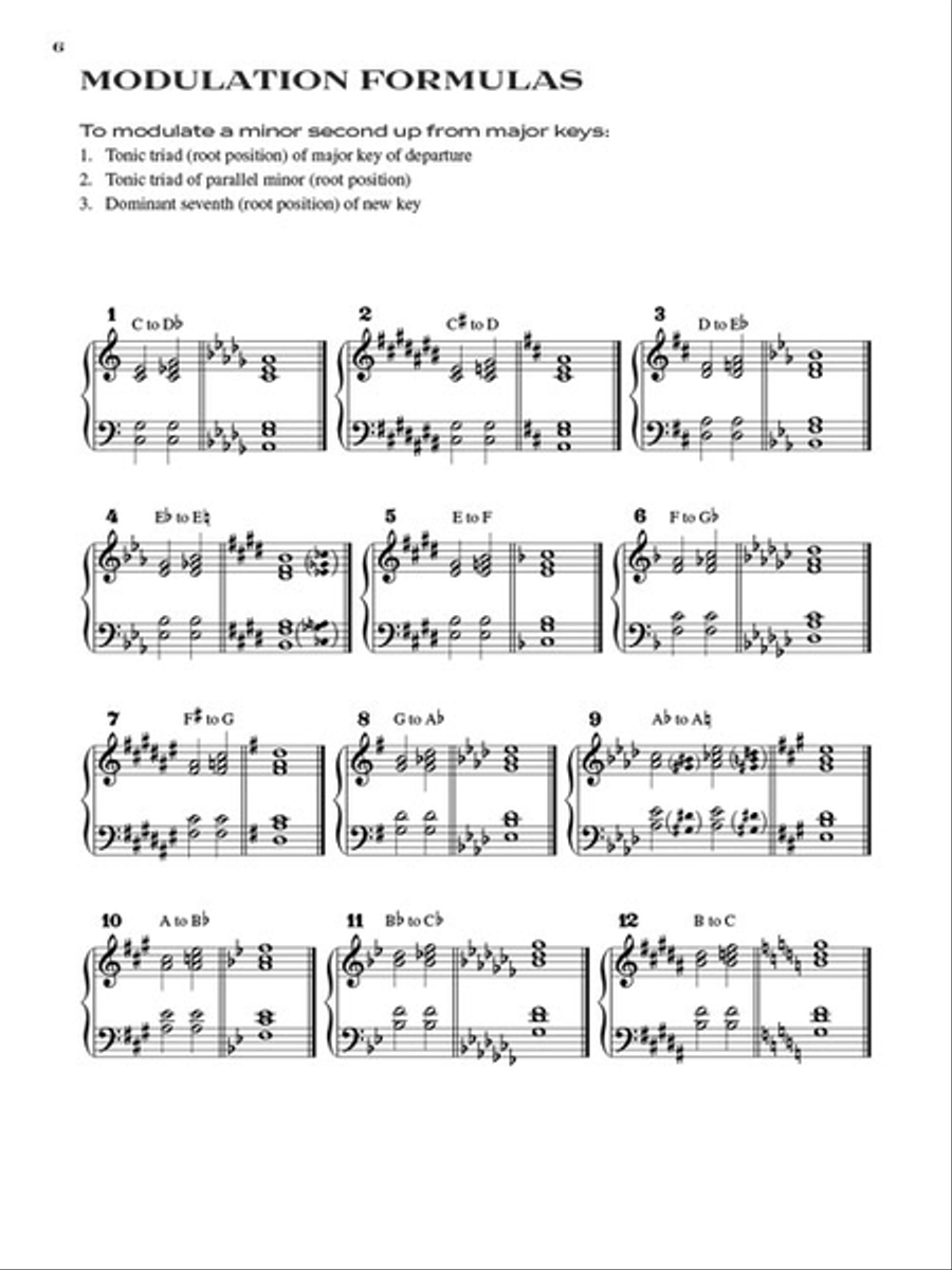 The Art of Modulating Piano Method scores gallery preview page 3